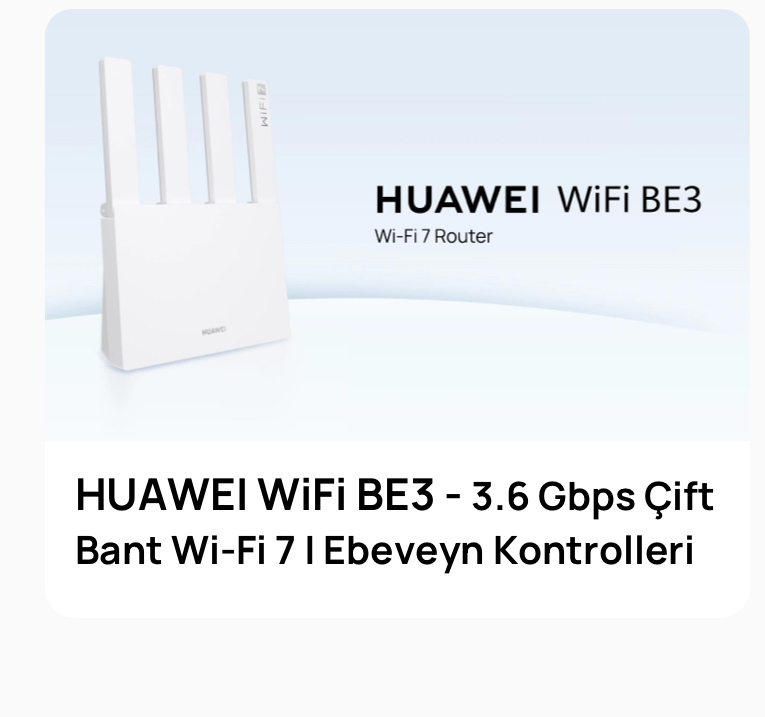 HUAWEI WiFI BE3