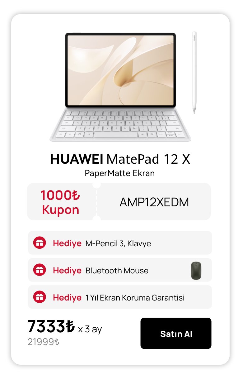 HUAWEI MatePad 12 X