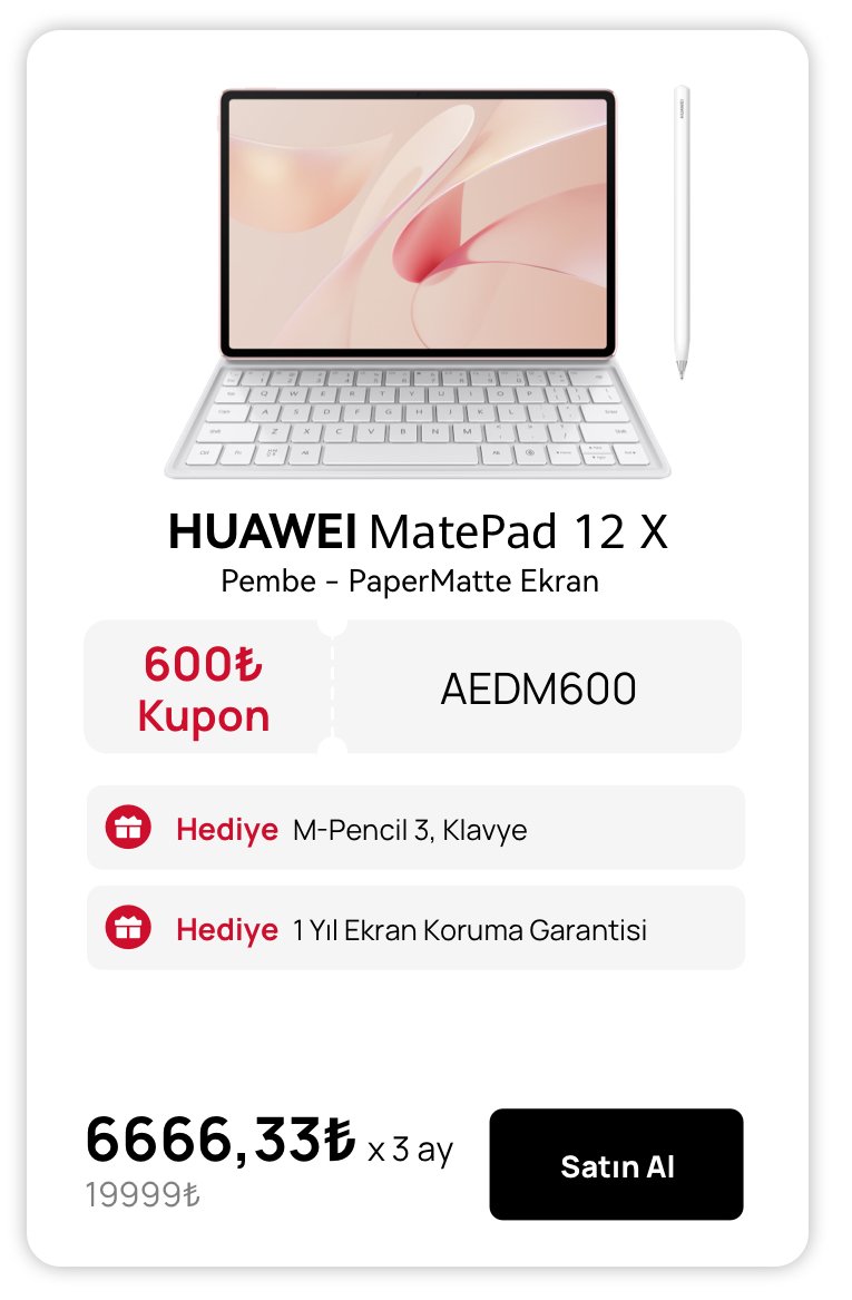 HUAWEI MatePad 12X